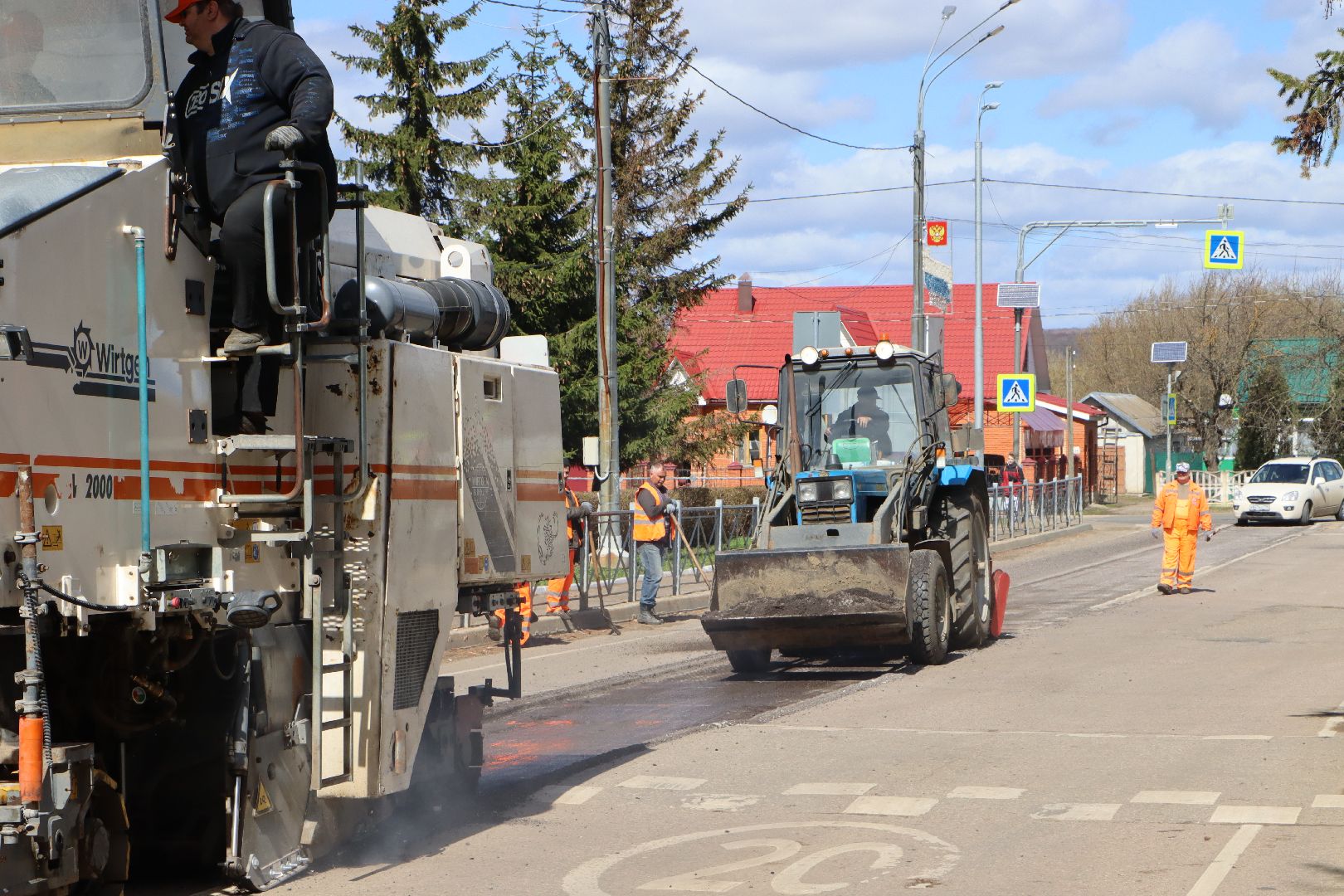 Дороги, нацпроект, Безопасные качественные дороги, Серебряные Пруды, Региональные дороги, Первомайская, Мосавтодор, минтранс мо,