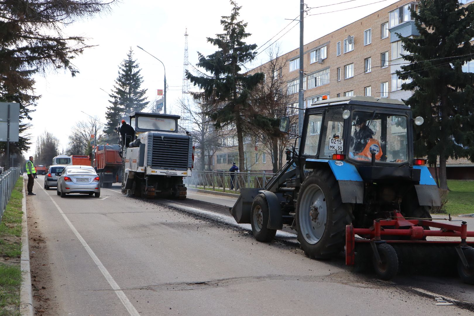 Дороги, нацпроект, Безопасные качественные дороги, Серебряные Пруды, Региональные дороги, Первомайская, Мосавтодор, минтранс мо,