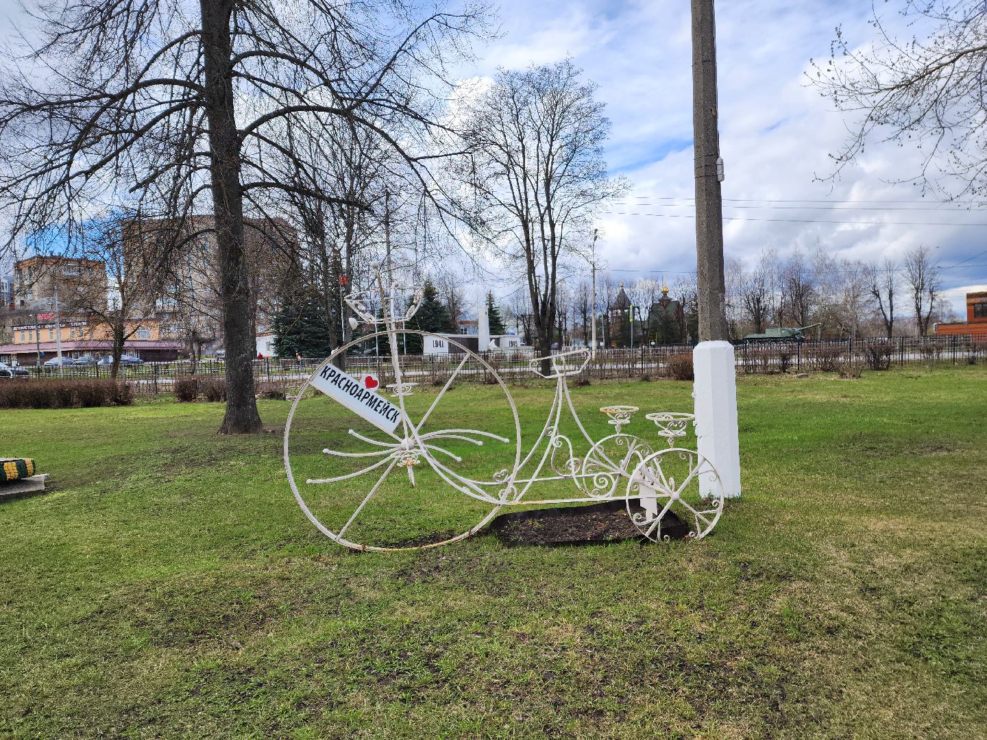 красноармейск, г.о. пушкинский, общественные пространства, цветники,