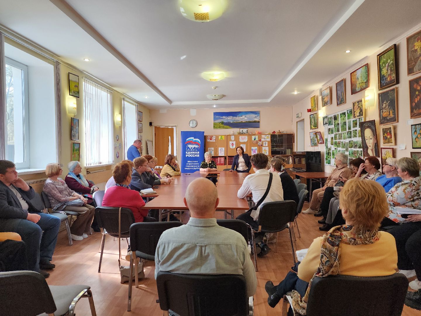 ирина роднина, Дубна, совет ветеранов, Студенты, Пенсионеры, Встреча с депутатом,