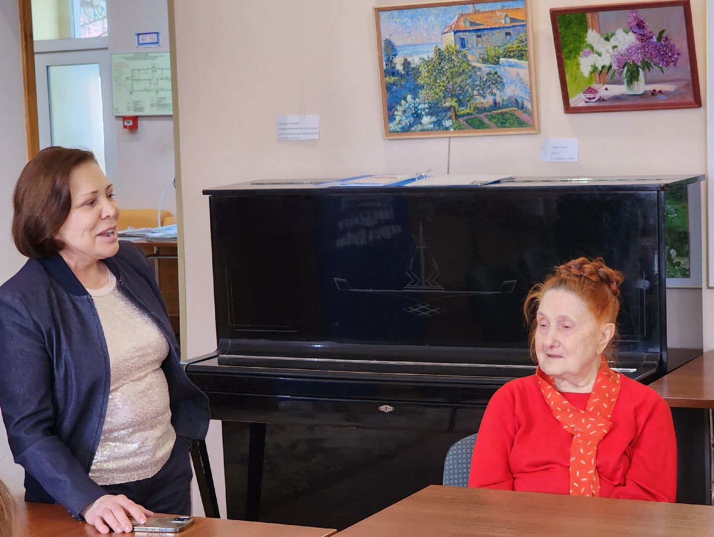 ирина роднина, Дубна, совет ветеранов, Студенты, Пенсионеры, Встреча с депутатом,