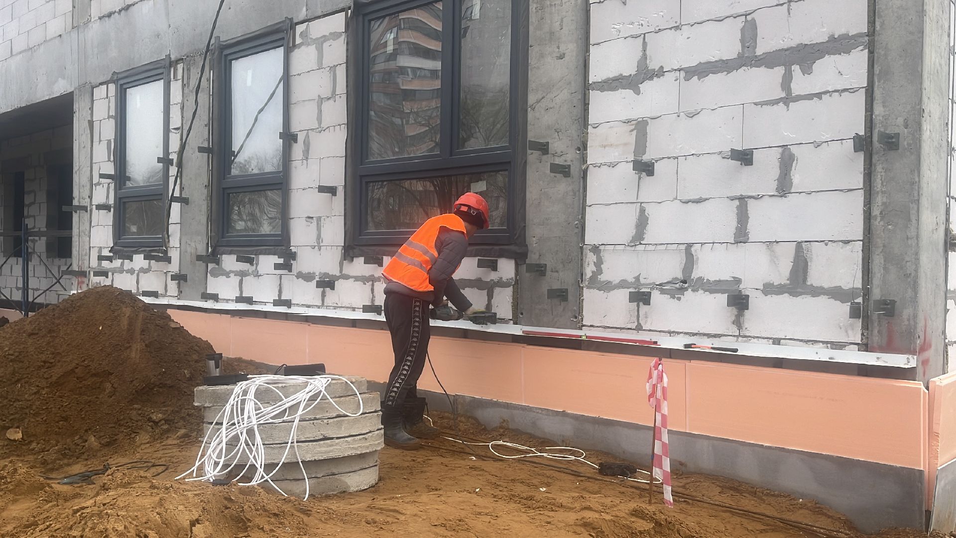 строительство, стройка, строительство детского сада, детский сад, балашиха,