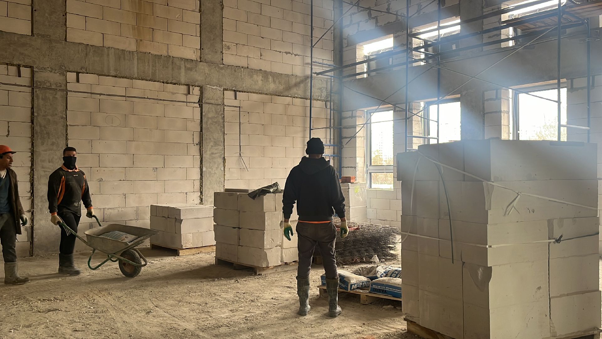 строительство, стройка, строительство детского сада, детский сад, балашиха,