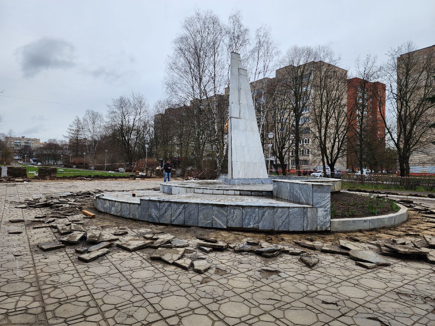 Черноголовка, мемориал, благоустройсво,