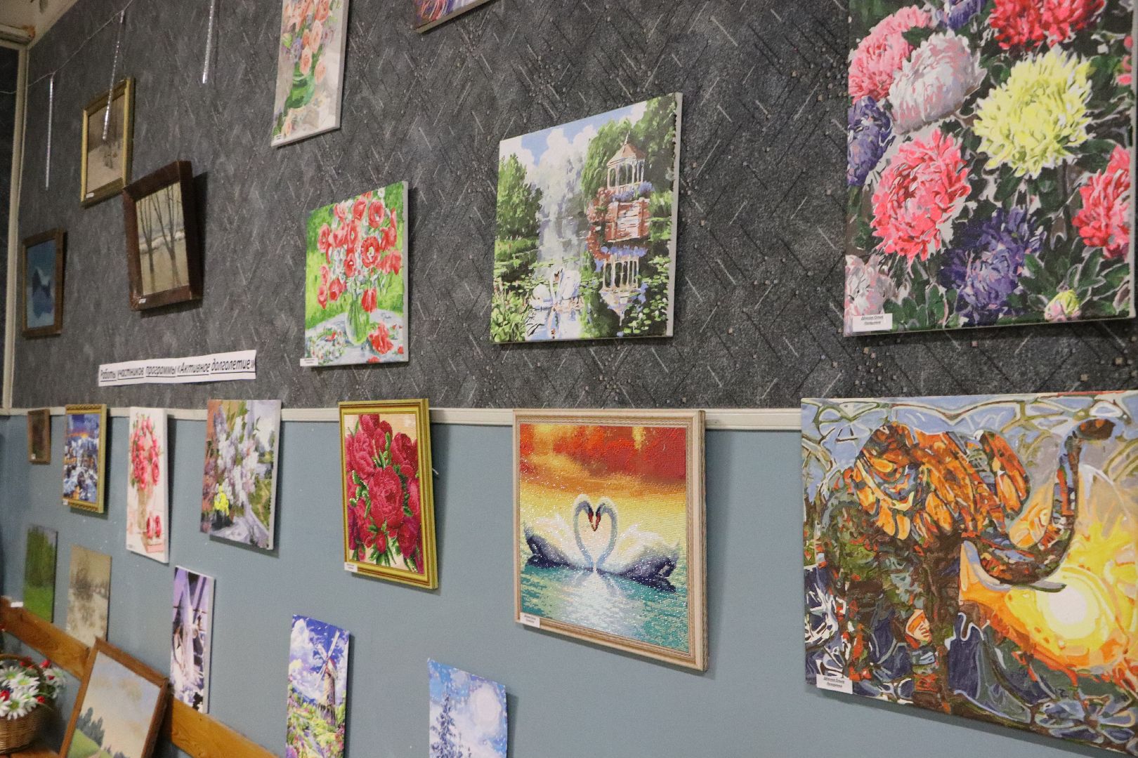 выставка народных умельцев, Серебряные Пруды, Узуново, культура, живопись, узуновский вышивальщик,