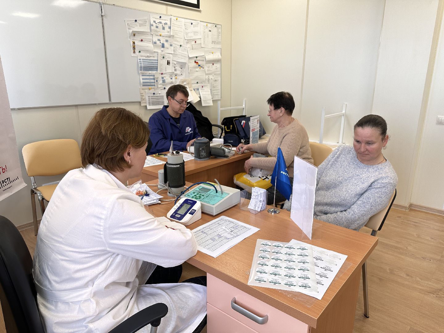 Клин, общество, медицина, акции, помощь, пенсионеры,