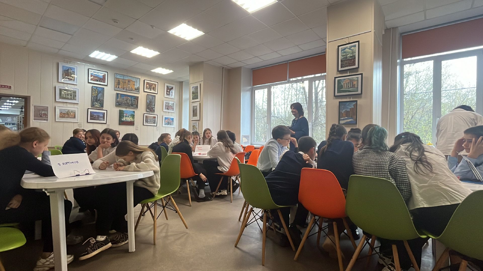 квиз, квиз для детей, литературный квиз, библио-холл, библиотека, школьники,