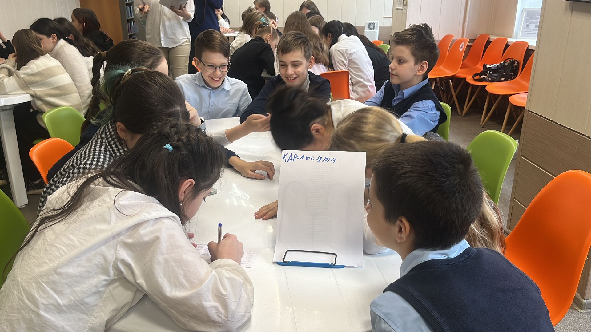 квиз, квиз для детей, литературный квиз, библио-холл, библиотека, школьники,