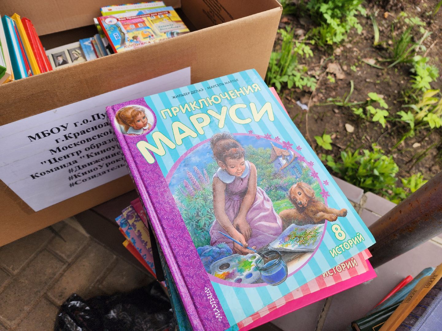 красноармейск, г.о. пушкинский, волонтерское движение, книги детям донбасса,