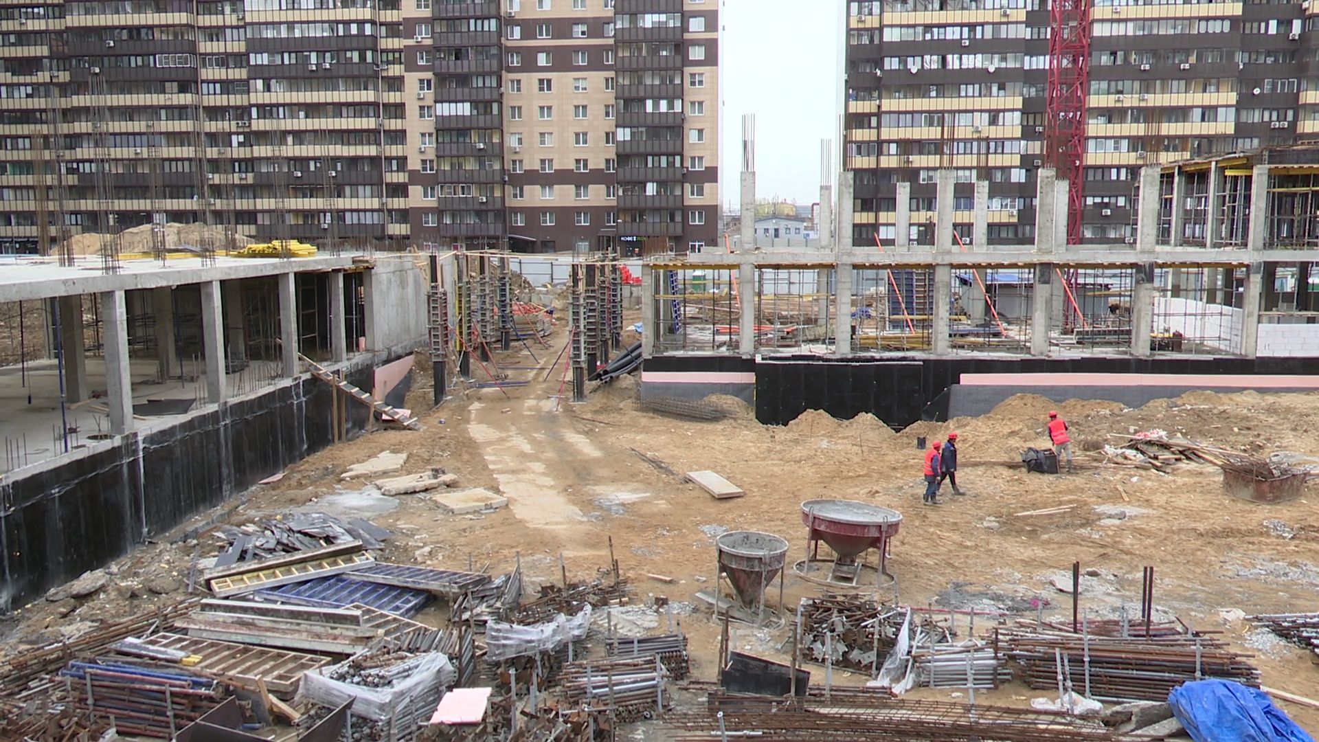 Реутов, строительство, новая школа, технологии, фундамент,кровля, остекление,