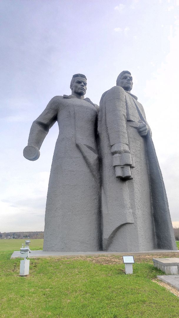 панфиловцы, волоколамск, дубосеково, мемориал, реконструкция, великая отечественная война,