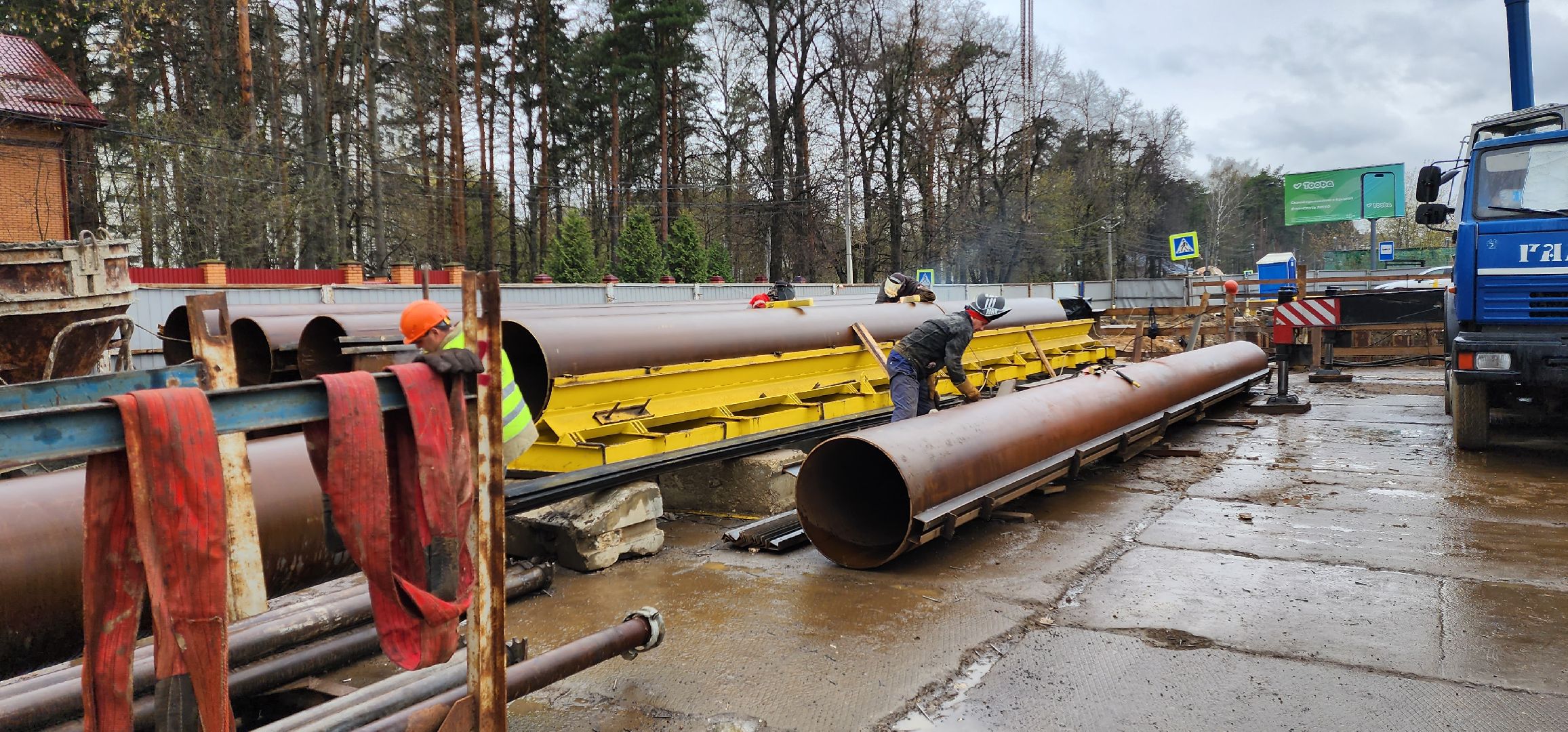 раменское, строительство, путепровод быково, подземный пешеходный переход,