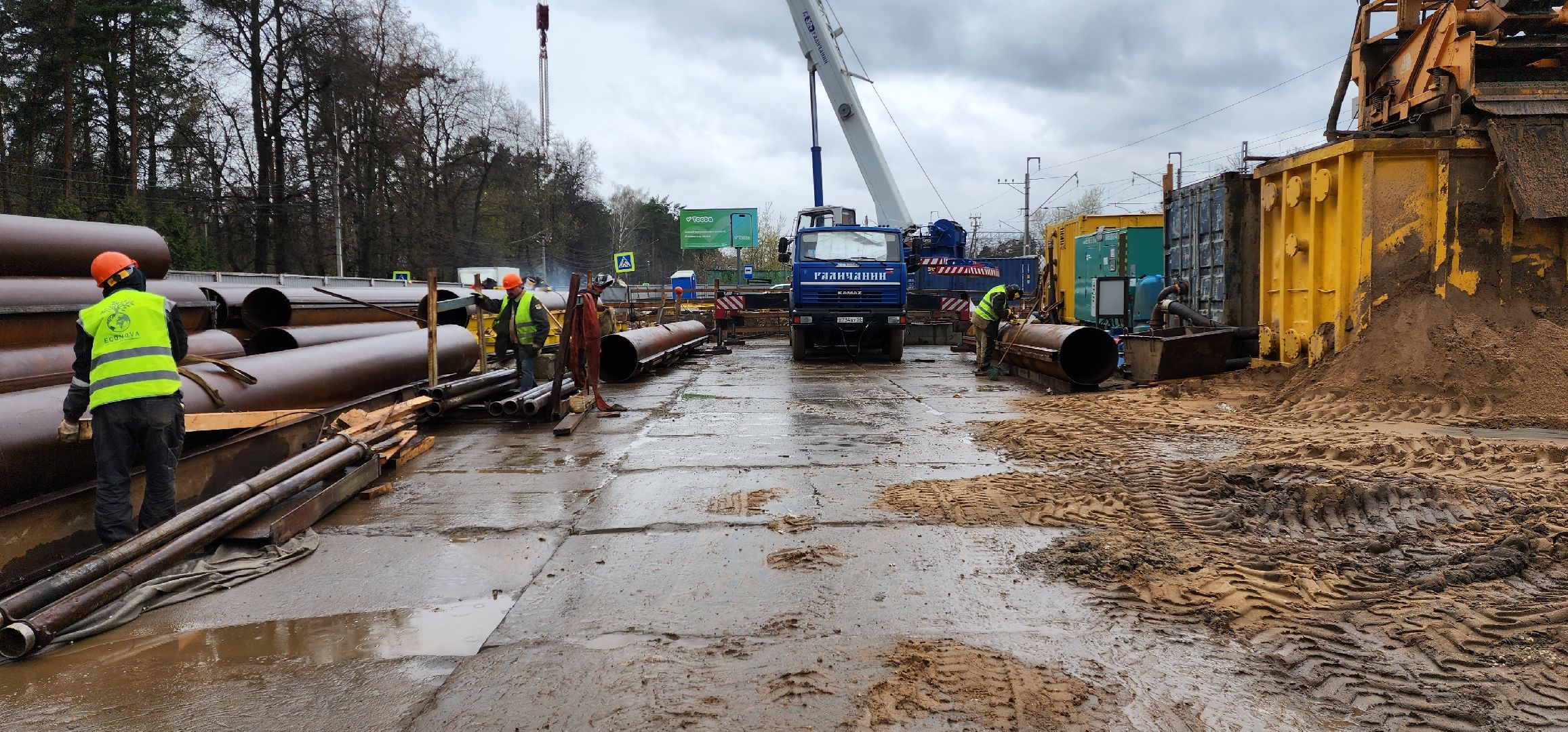 раменское, строительство, путепровод быково, подземный пешеходный переход,