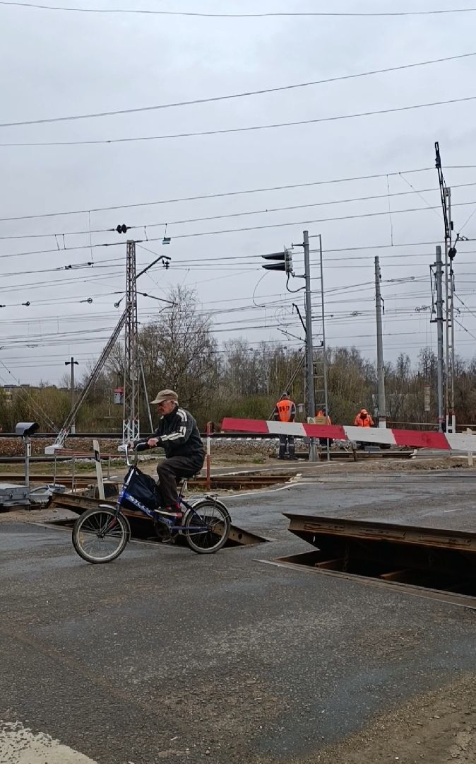 железнодорожный переезд, лобня, ремонт,