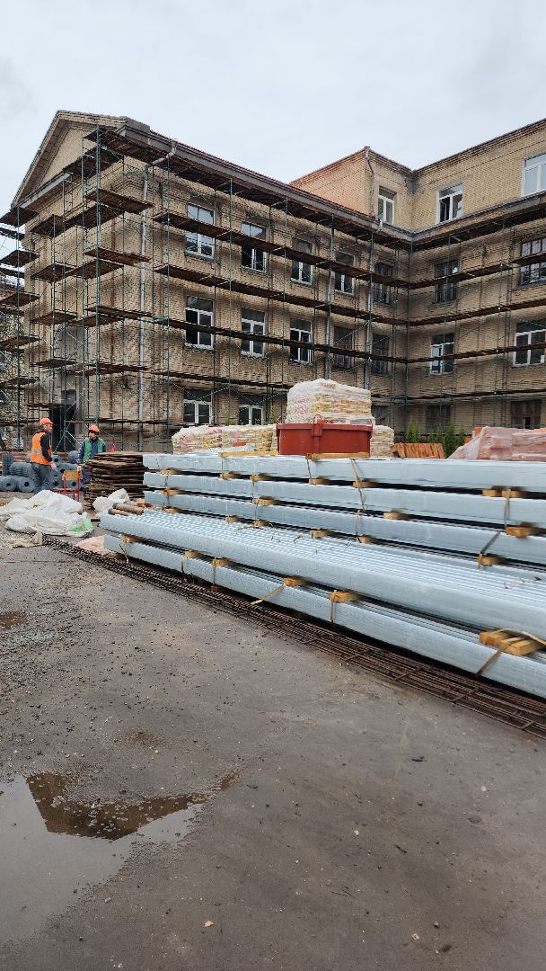 электросталь, мой город, строительство, строительство и капитальный ремонт, школа 1, ремонт школы, капитальный ремонт школы,