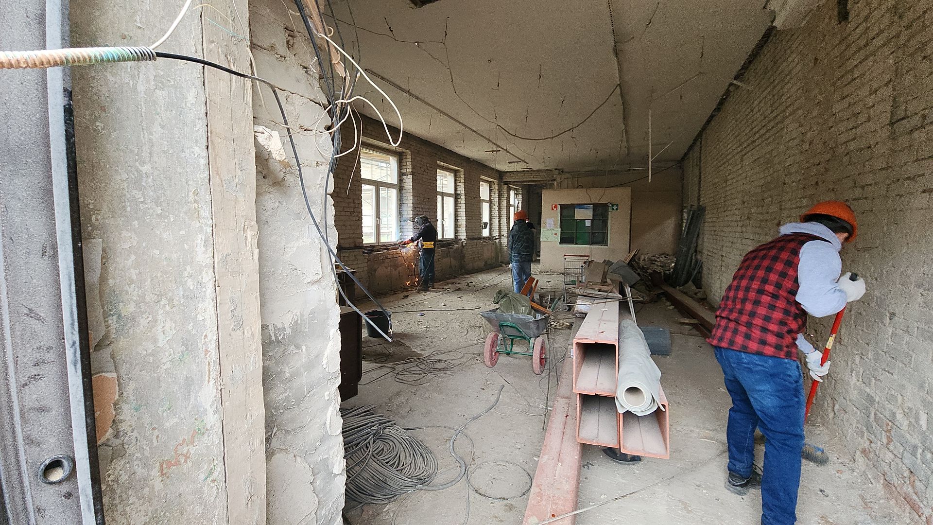 электросталь, мой город, строительство, строительство и капитальный ремонт, школа 1, ремонт школы, капитальный ремонт школы,