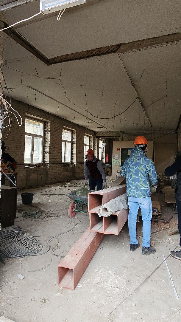 электросталь, мой город, строительство, строительство и капитальный ремонт, школа 1, ремонт школы, капитальный ремонт школы,