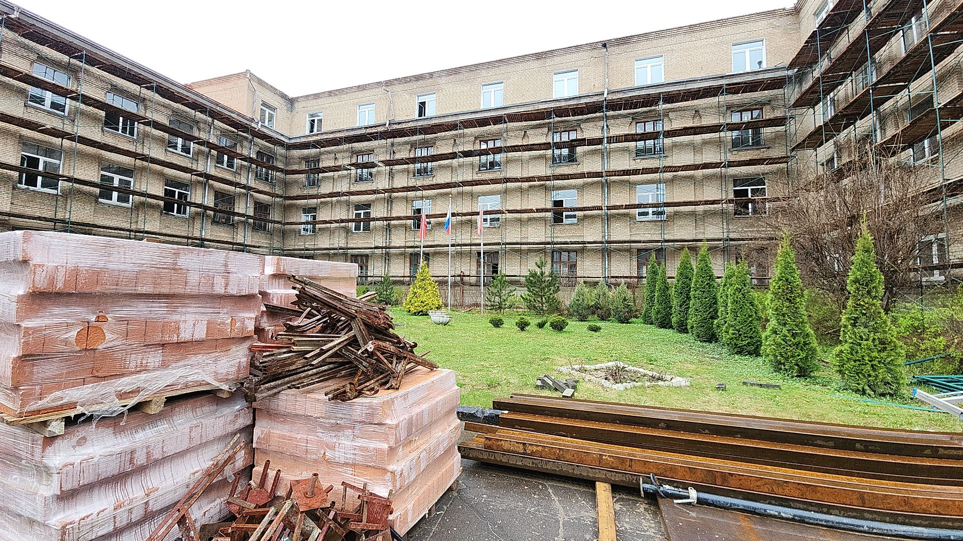 электросталь, мой город, строительство, строительство и капитальный ремонт, школа 1, ремонт школы, капитальный ремонт школы,