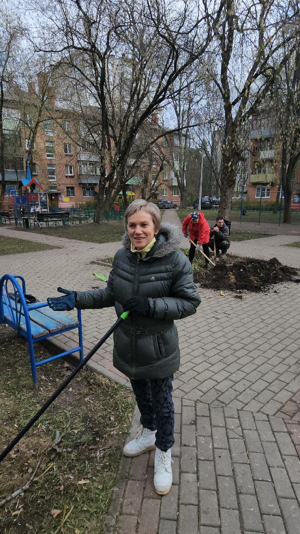 субботник, общеобластной субботник, борис аубакиров, улица Семашко, инвентарь, уборка, наукоград,