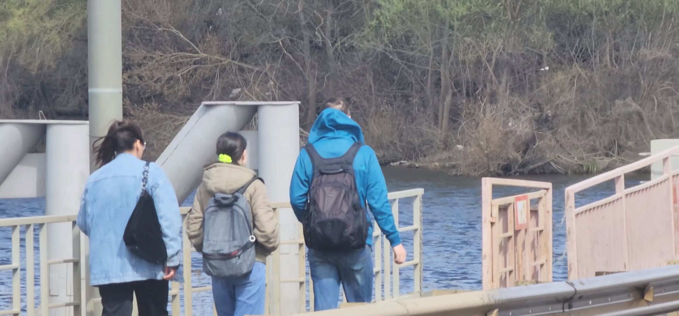 Коломна, мост, паводок,