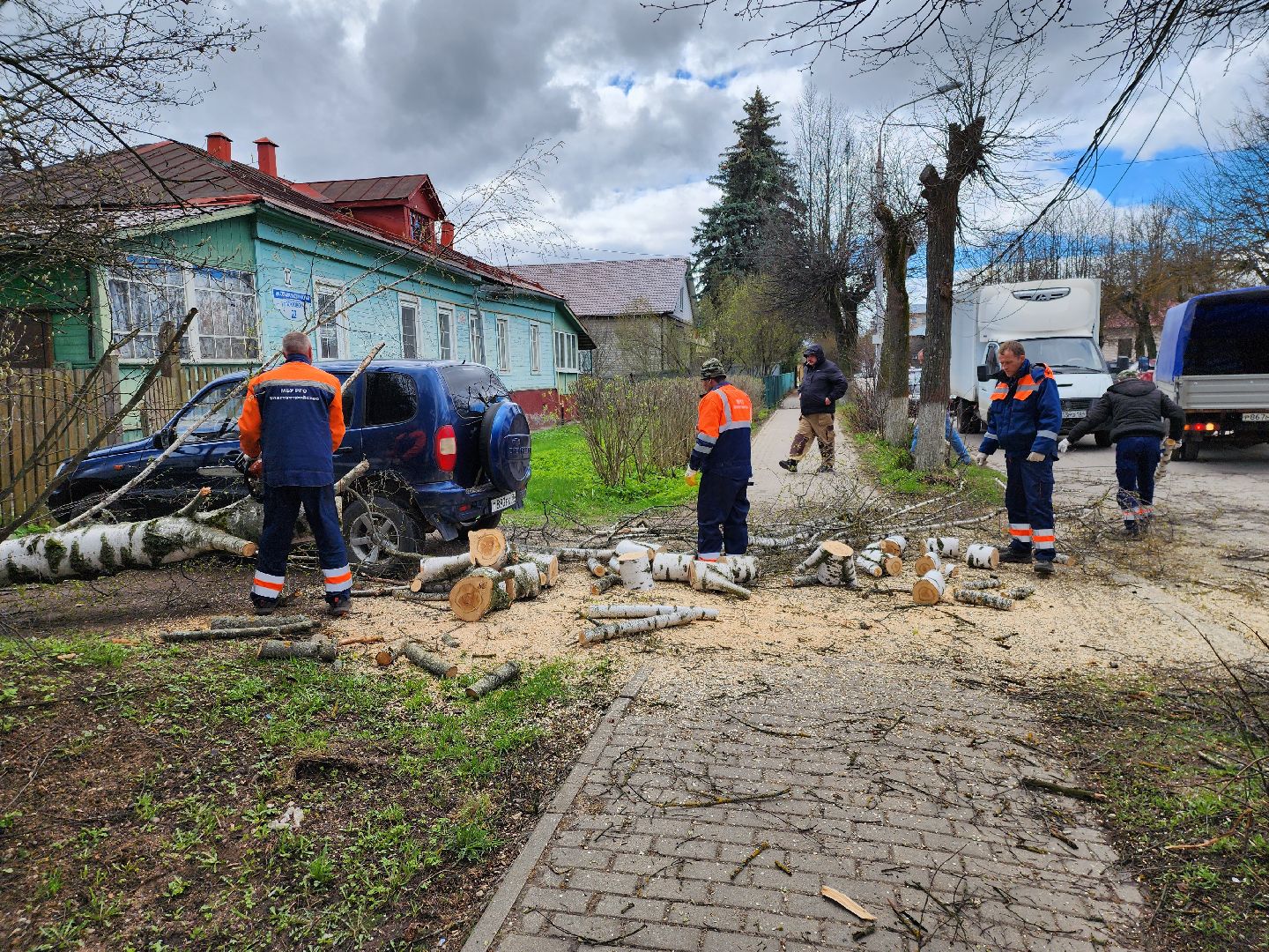 Шторм, Штормовое предупреждение, ветер, последствия стихии, последствия непогоды, руза, рузский городской округ, благоустройство,