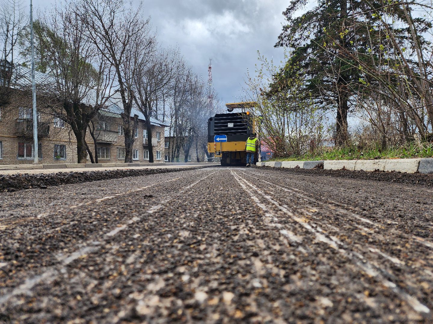 ремонт дороги, волоколамское шоссе, благоустройство, руза, рузский городской округ, мосавтодор, московская область,