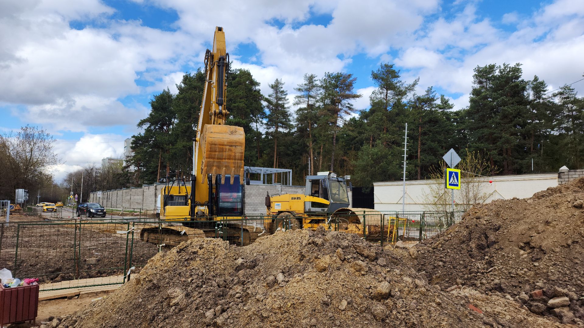 одинцово, заречье, дороги,