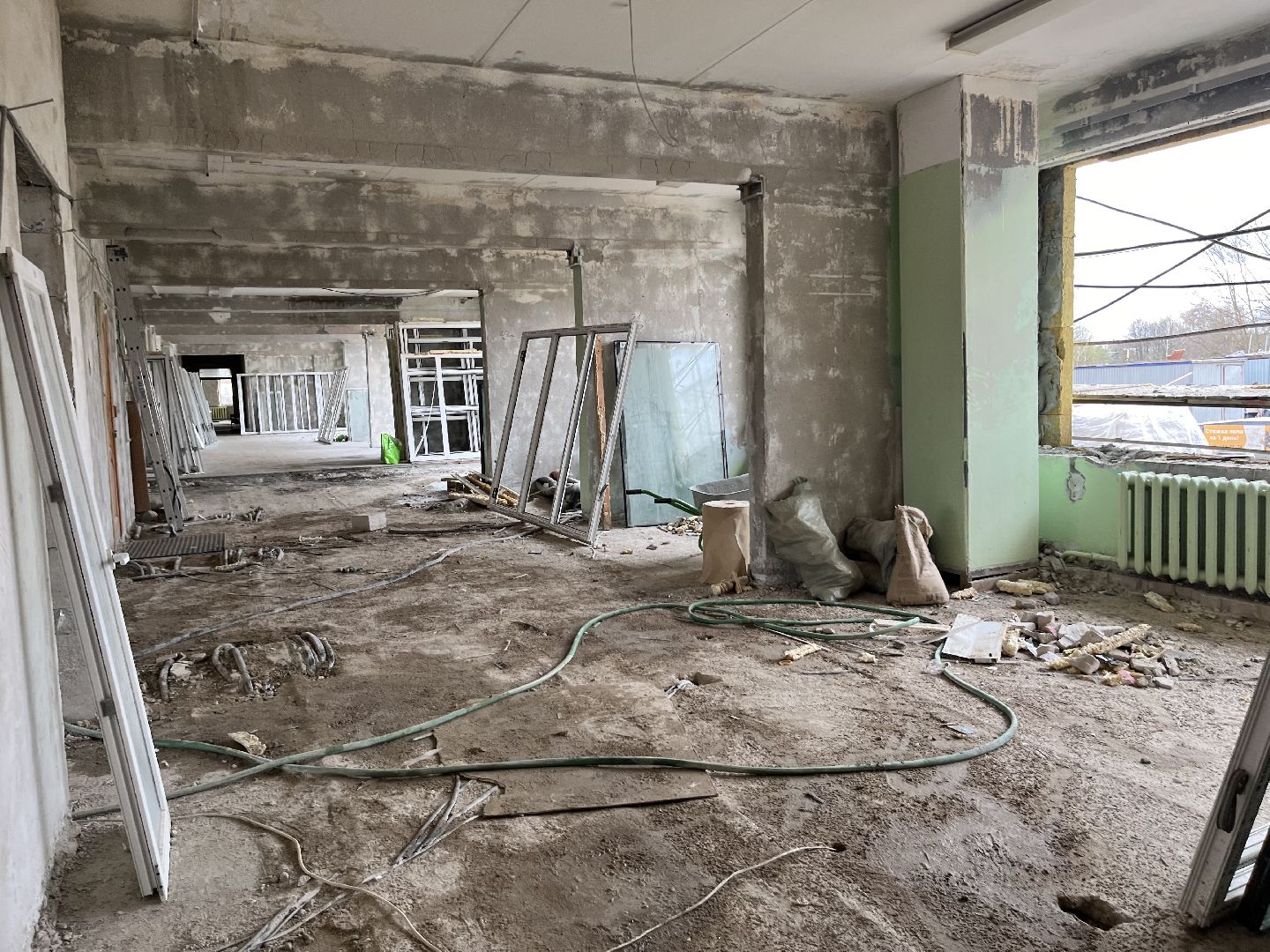 наро-фоминский городской округ, капитальный ремонт школы, Новая Ольховка, образование Подмосковья,