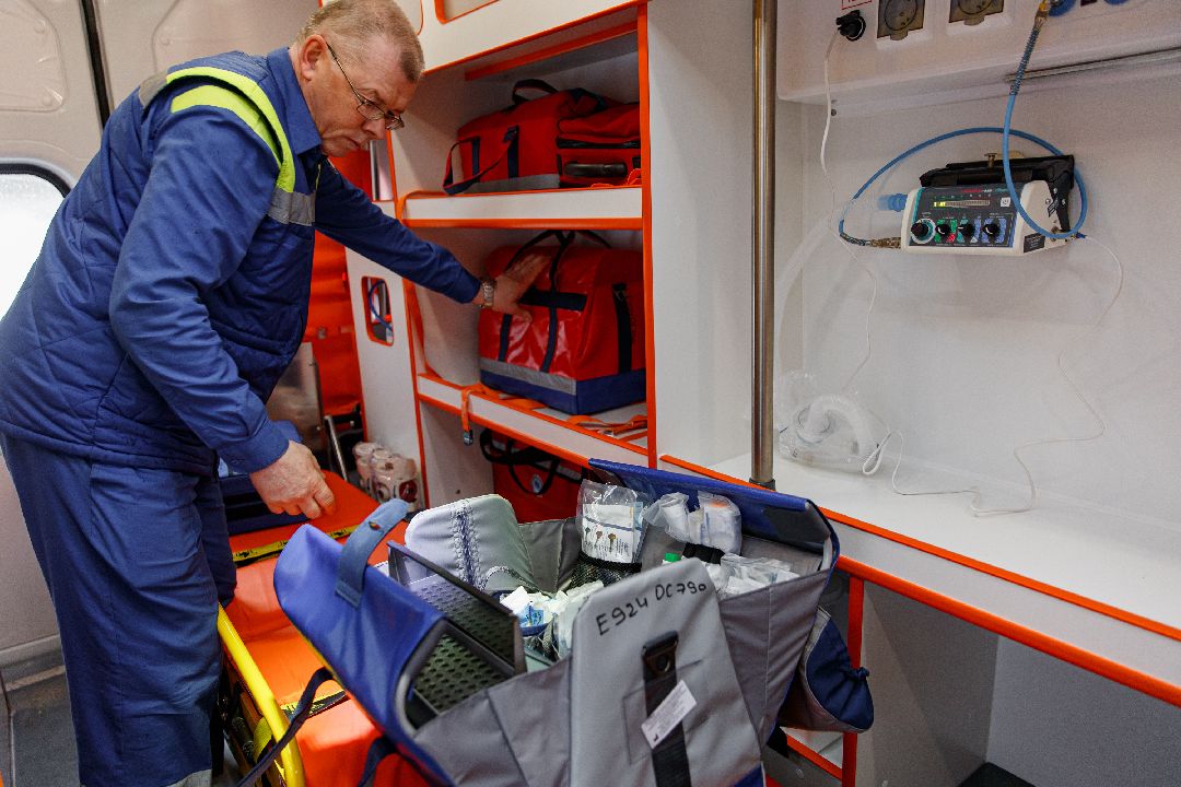 Скорая помощь, Орехово-Зуево, Ликино-Дулево, новые машины, губернатор, здравоохранение, транспорт