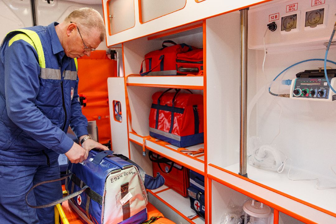 Скорая помощь, Орехово-Зуево, Ликино-Дулево, новые машины, губернатор, здравоохранение, транспорт