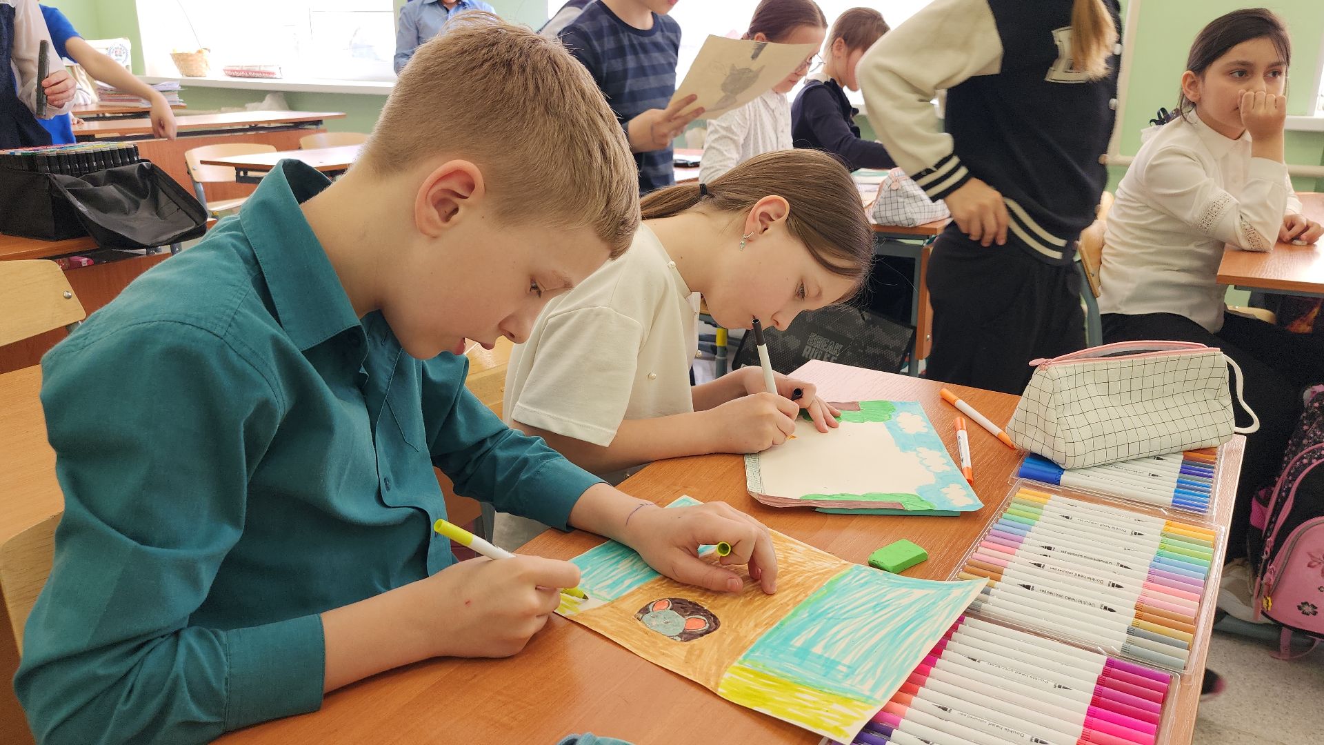 встреча с писательницей, дети, школа, Ногинск, Богородский городской округ,