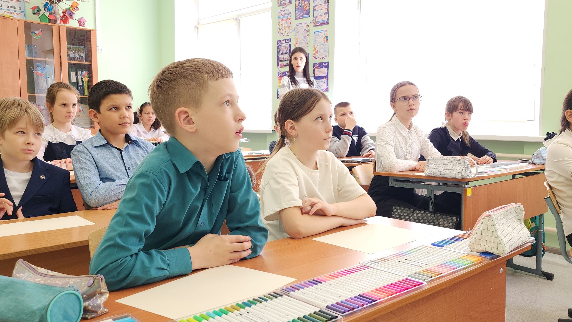 встреча с писательницей, дети, школа, Ногинск, Богородский городской округ,