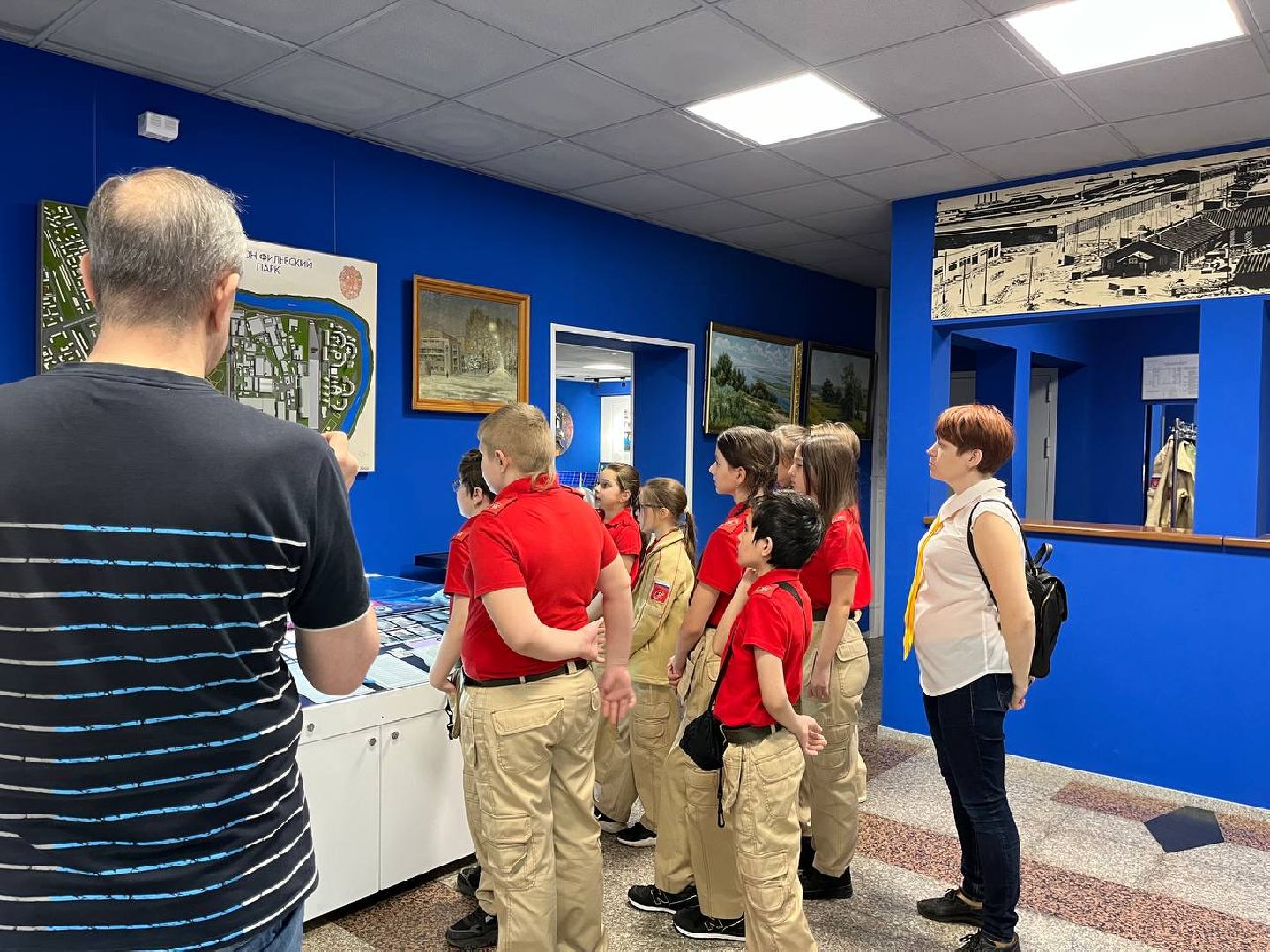 экскурсия, космос, школа,