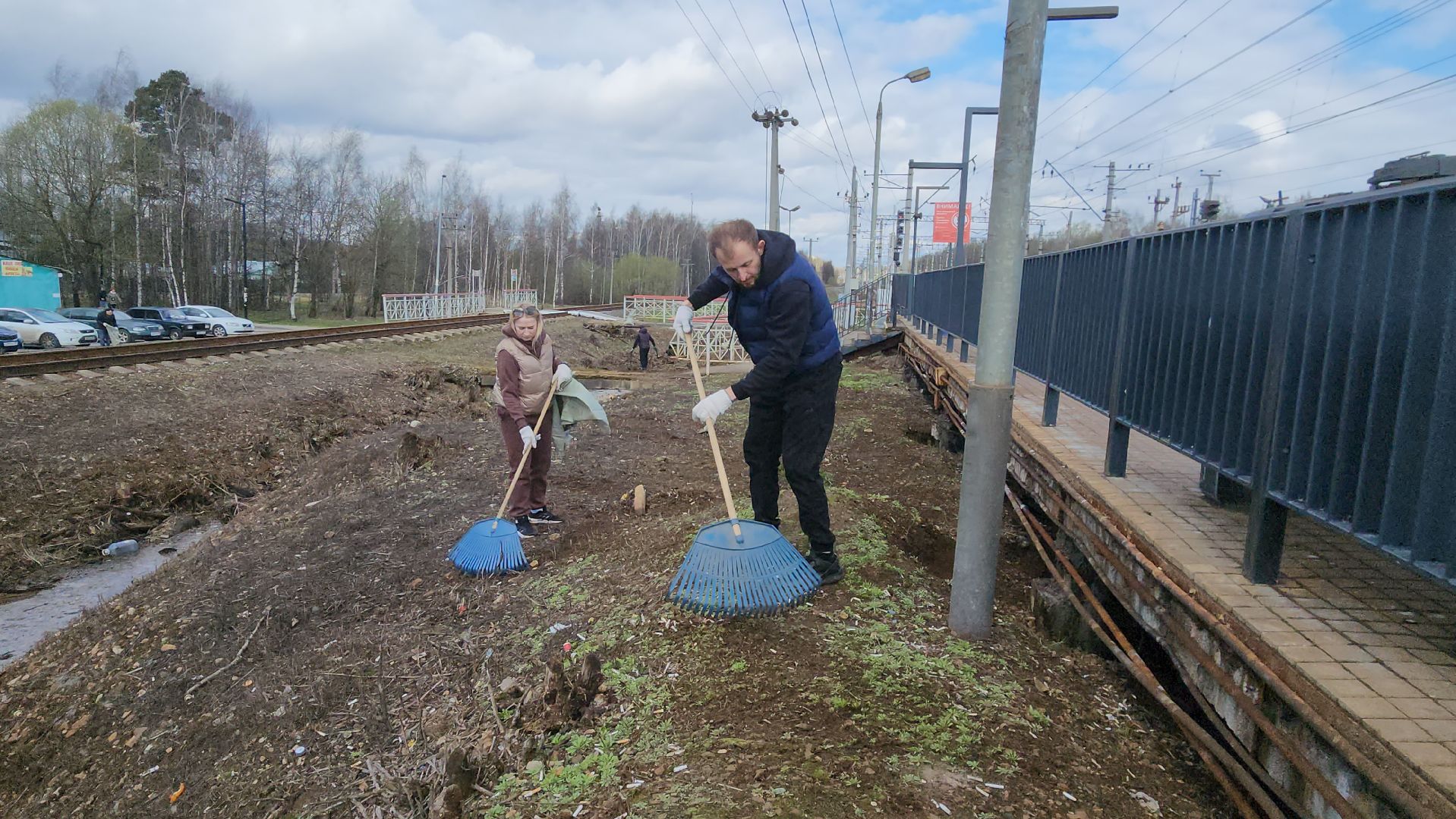 субботник, долгопрудный, уборка,
