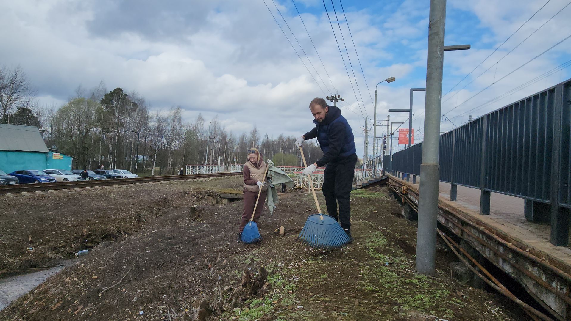 субботник, долгопрудный, уборка,