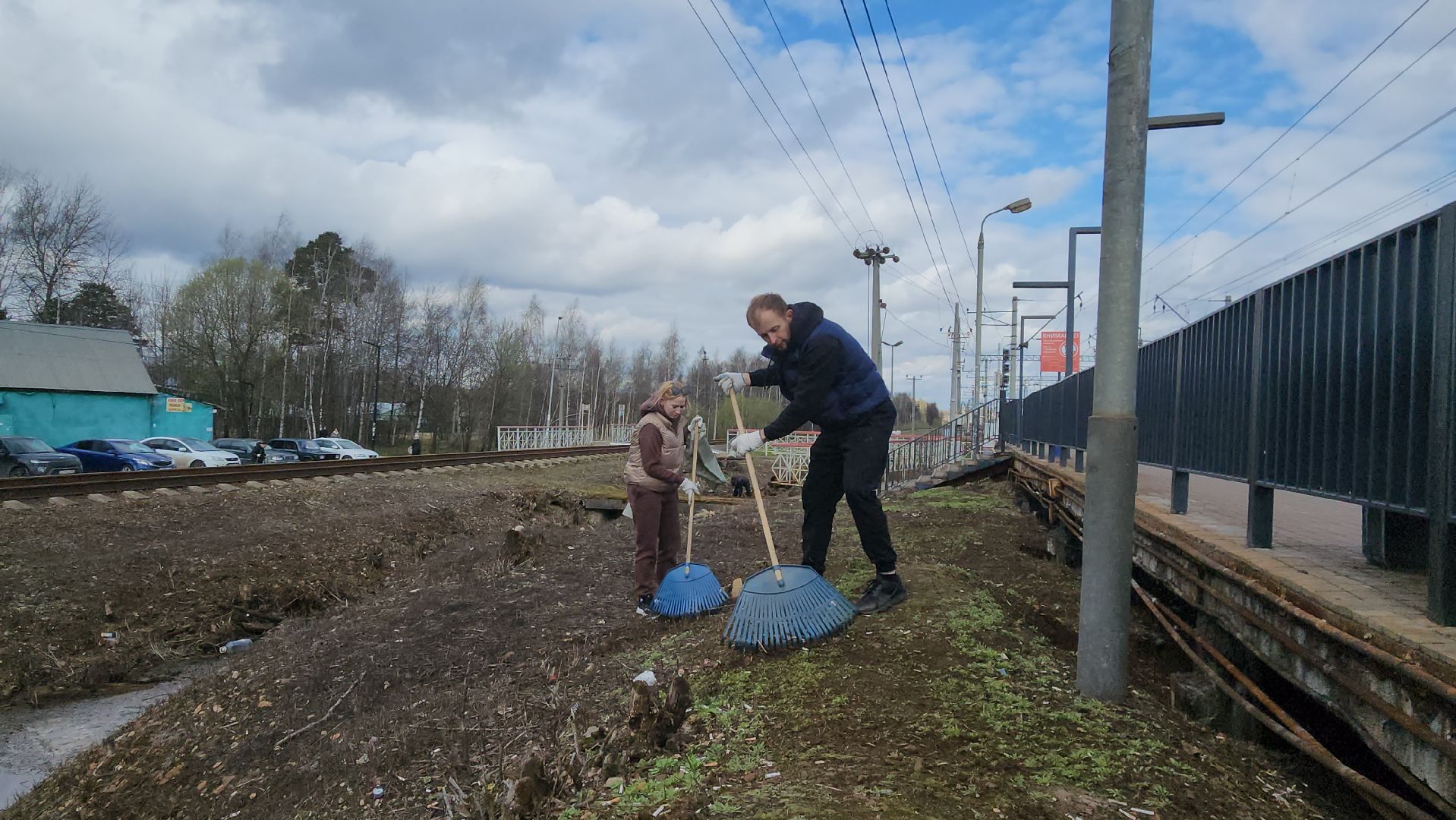 субботник, долгопрудный, уборка,