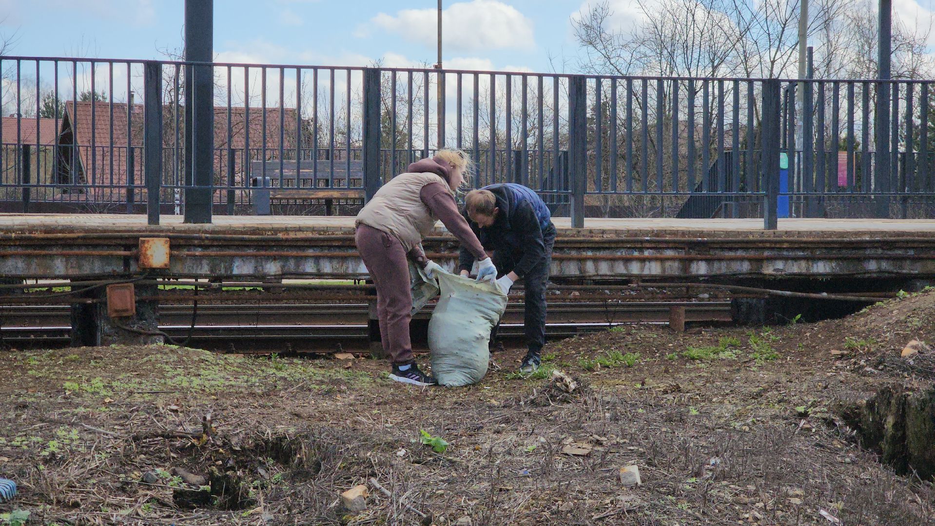субботник, долгопрудный, уборка,