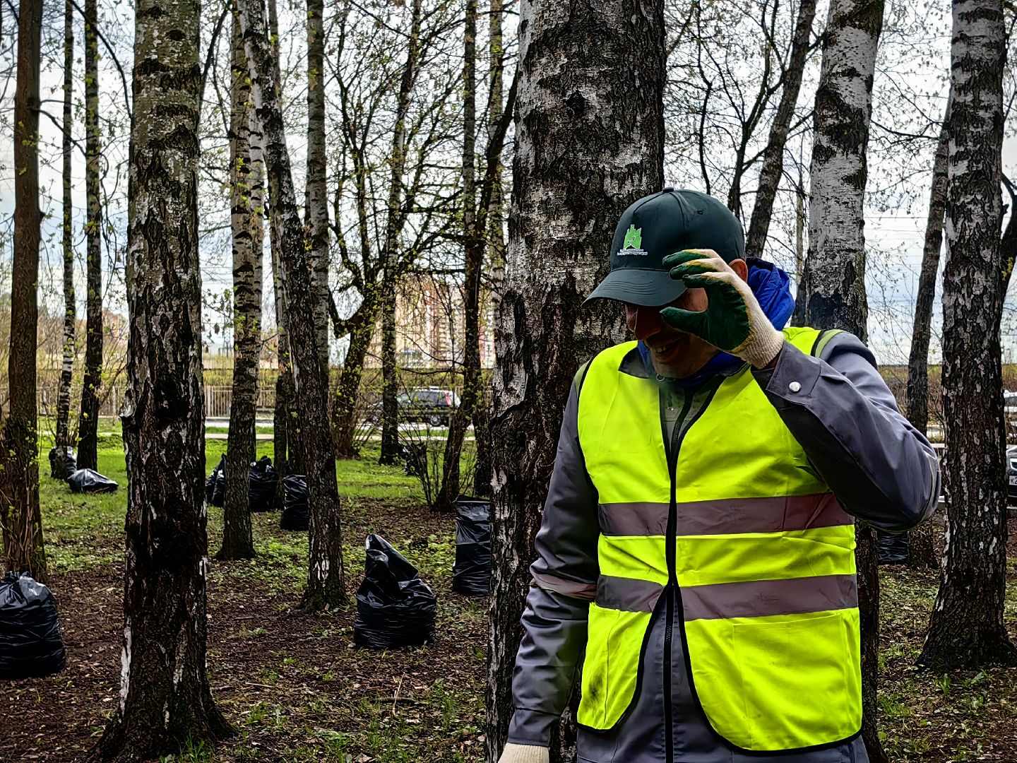 уборка дворов, служба благоустройства, листва, дороги, день труда московской области,