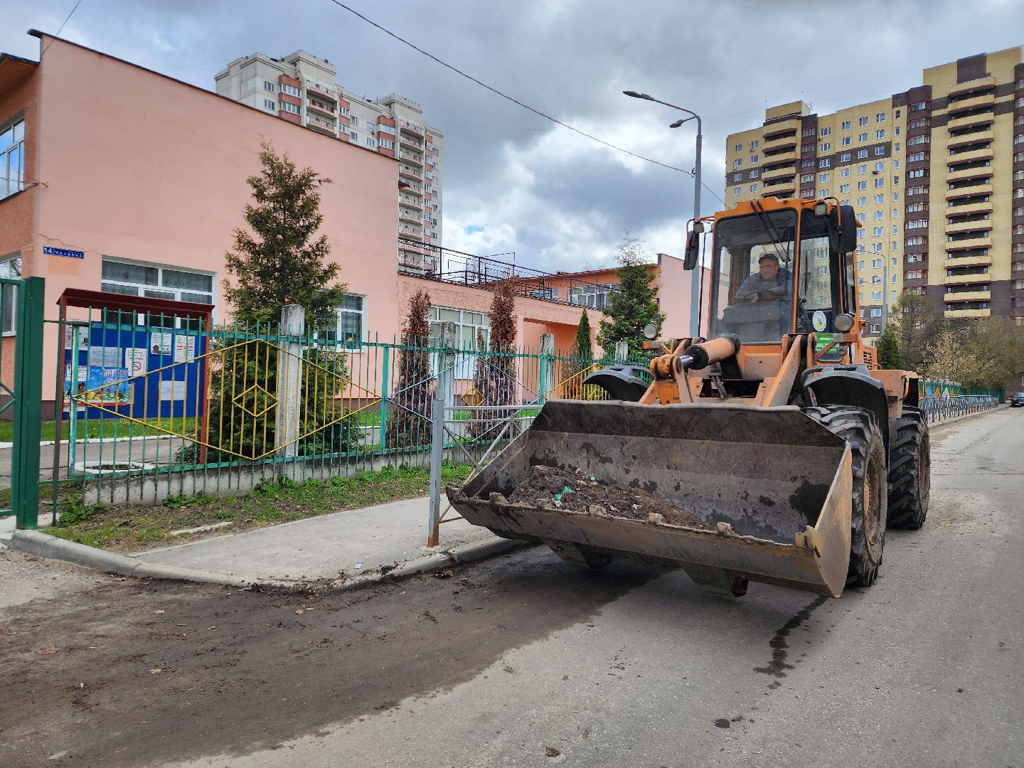 коммунальные службы, уборка общественных территорий, месячник благосутройства, старая купавна, Богородский городской округ,