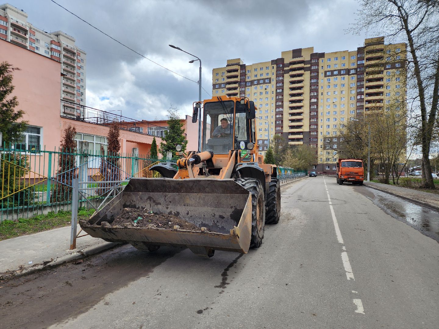 коммунальные службы, уборка общественных территорий, месячник благосутройства, старая купавна, Богородский городской округ,