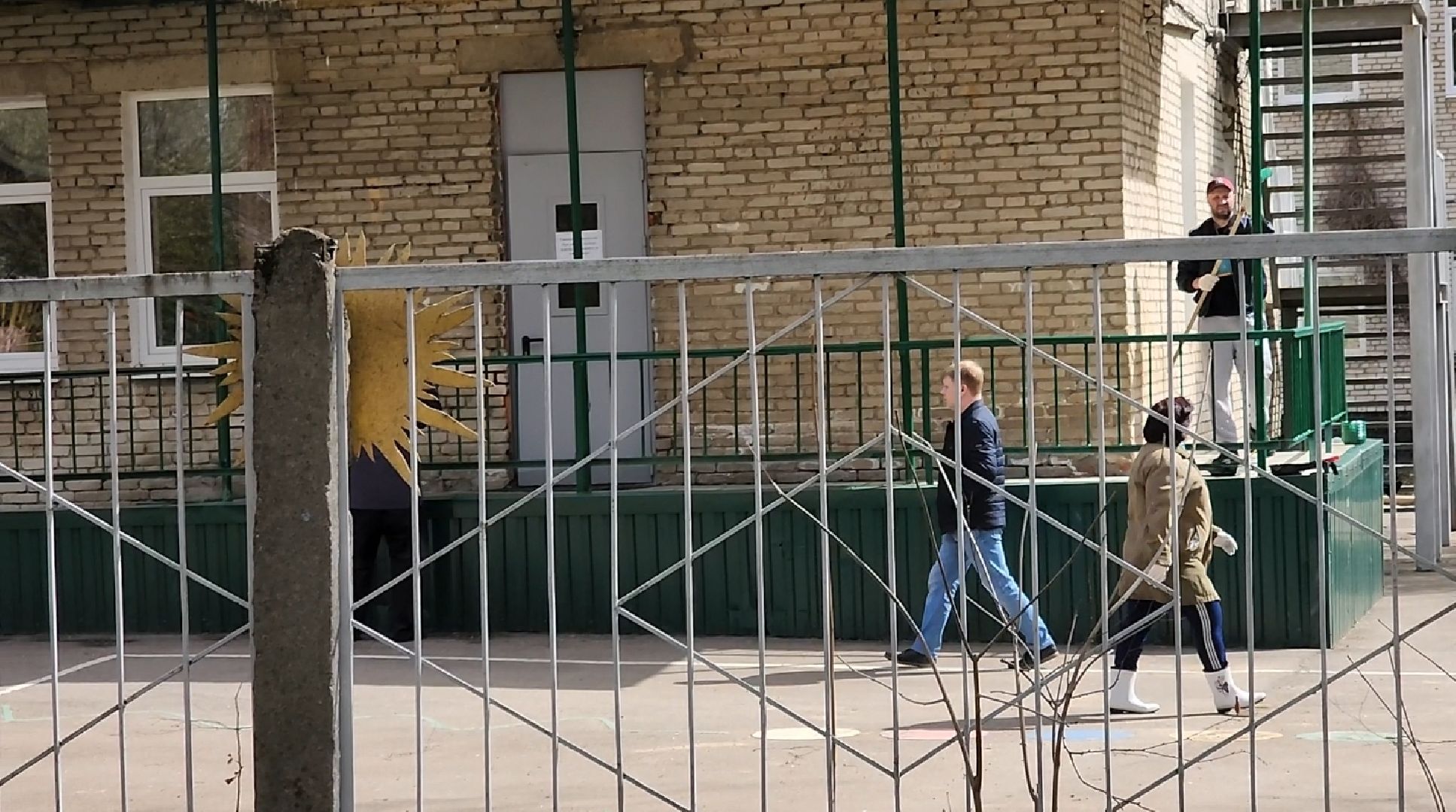 долгопрудный, субботник, месяц благоустройства, Золотой ключик, детский сад,