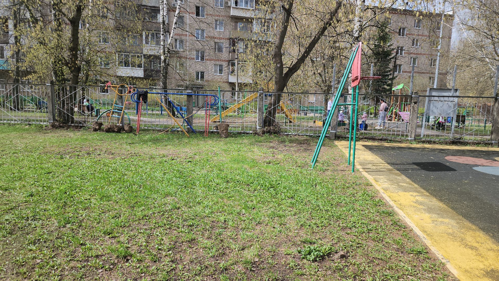 долгопрудный, субботник, месяц благоустройства, Золотой ключик, детский сад,