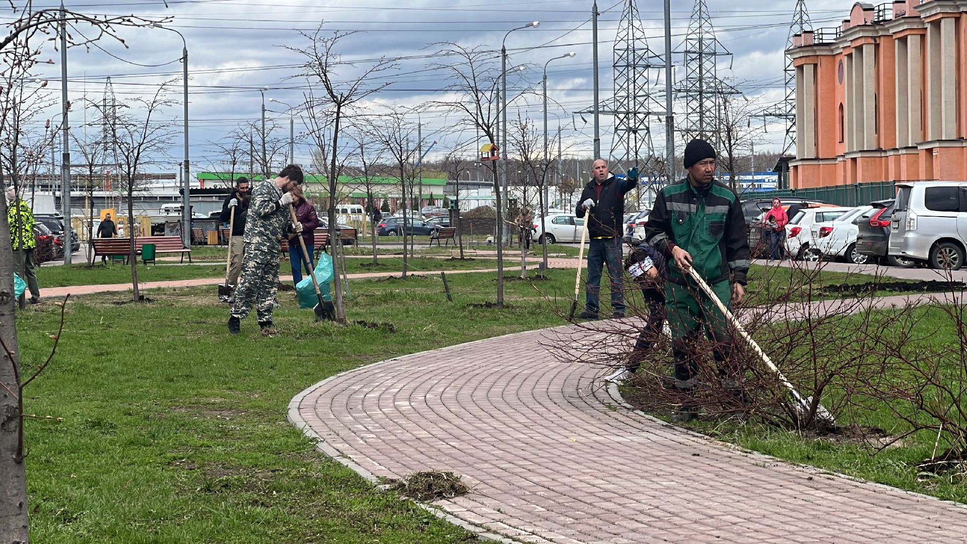 химки, благоустройство, суббота, уборка города,