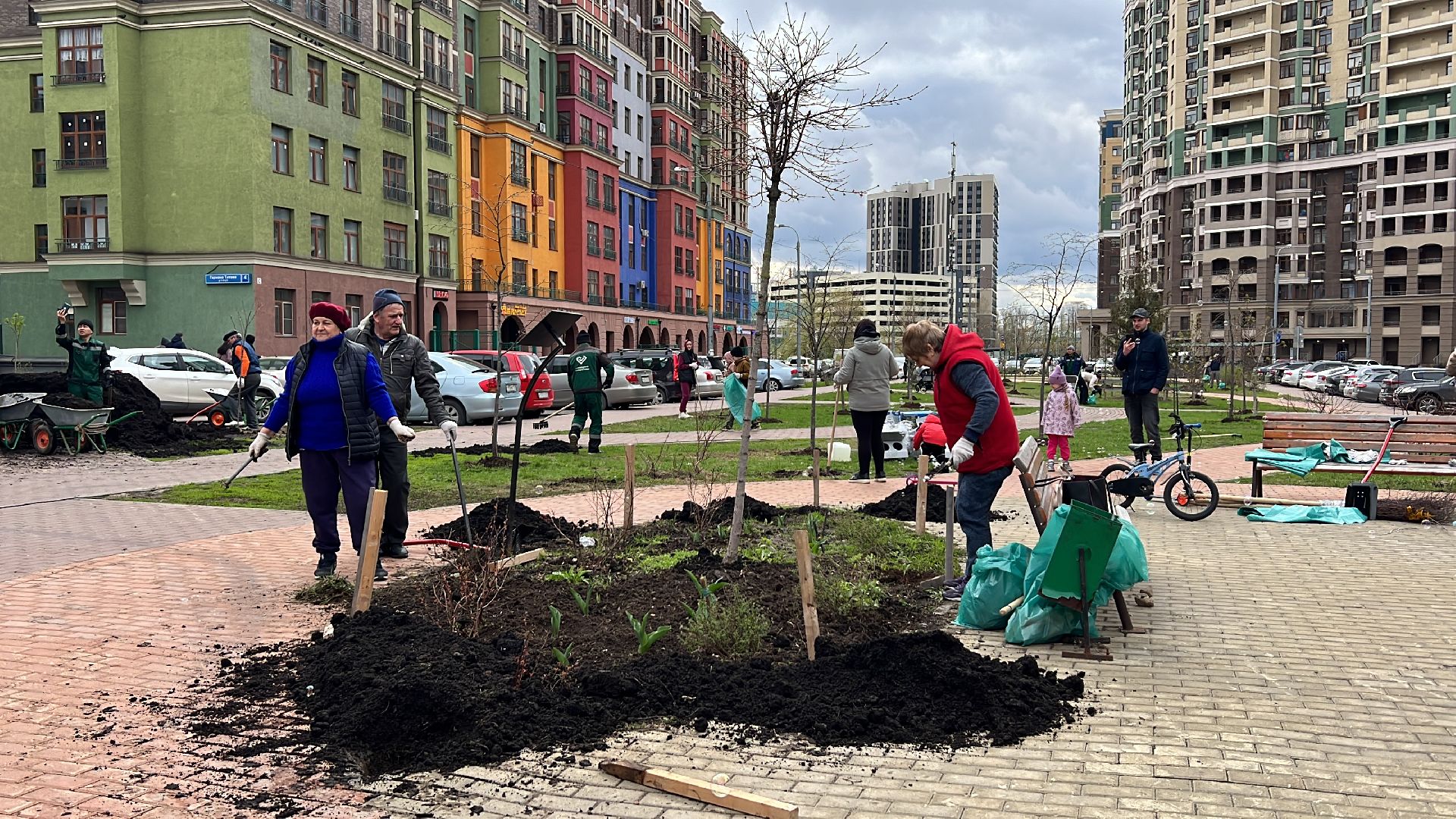 химки, благоустройство, суббота, уборка города,