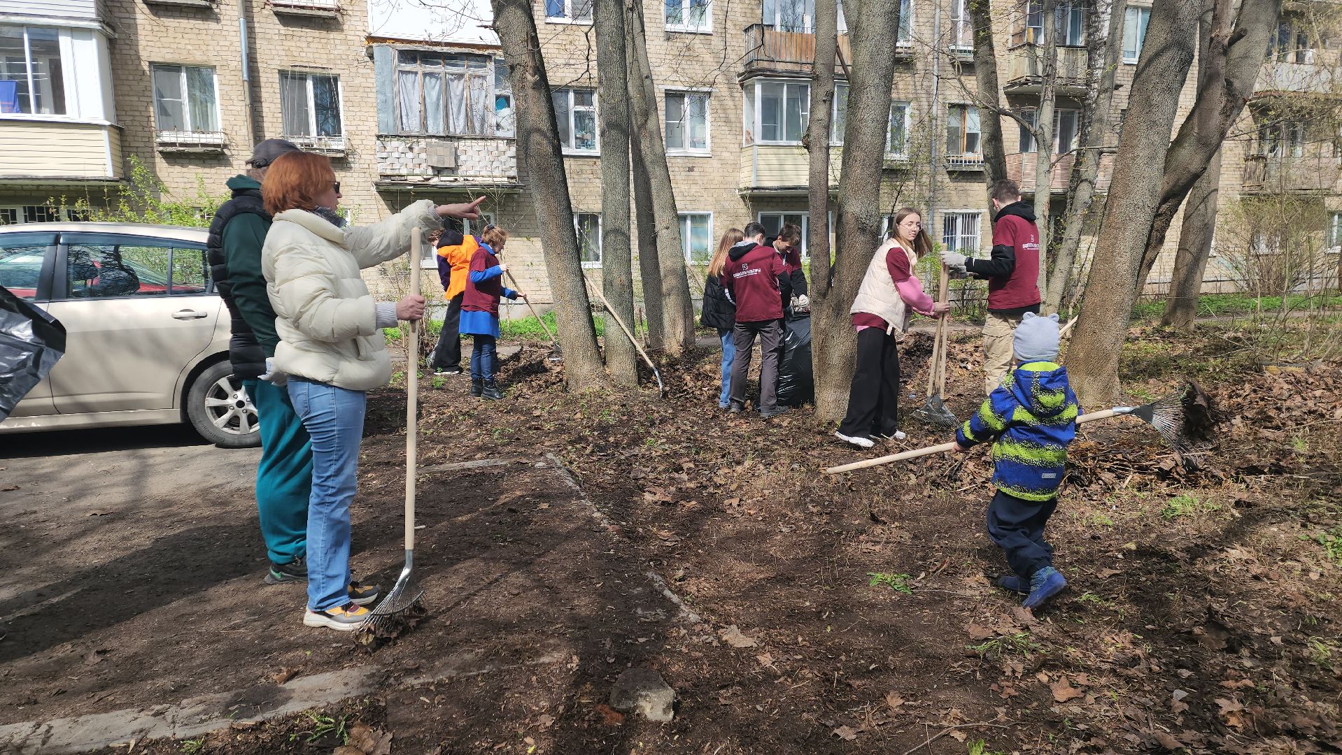 пушкино, субботник, музей, волонтеры культуры, уборка общественных территорий,
