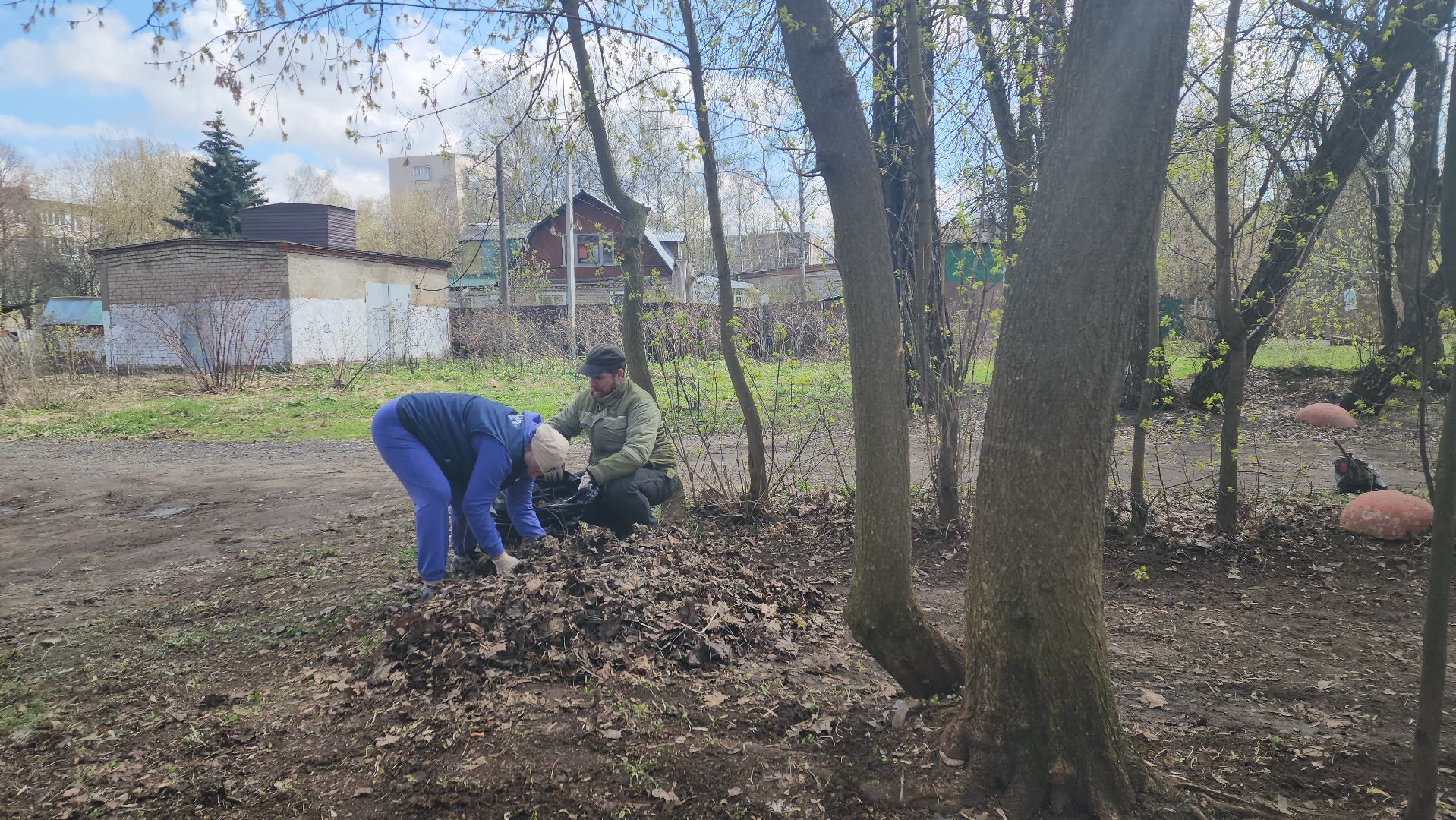 пушкино, субботник, музей, волонтеры культуры, уборка общественных территорий,