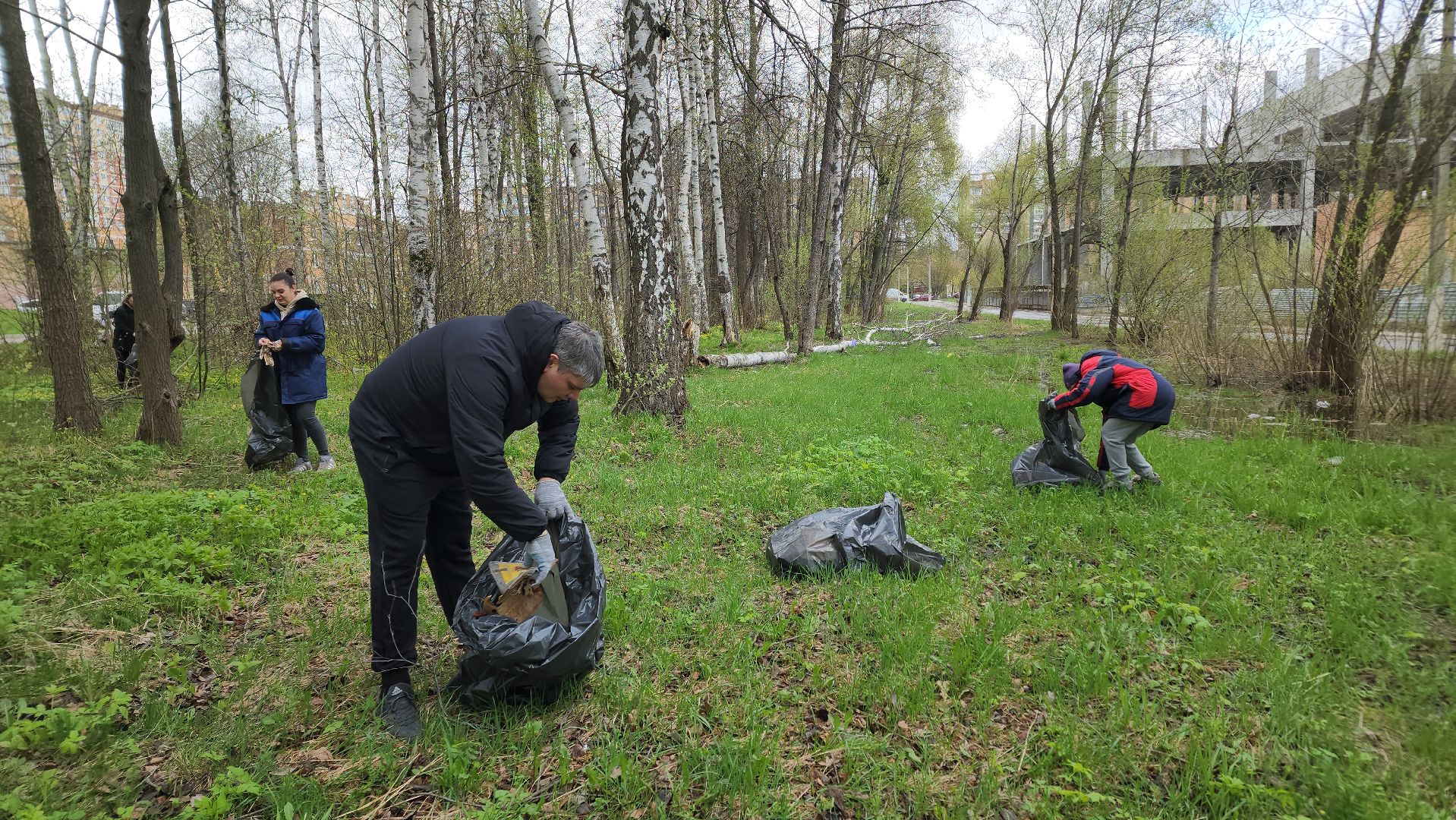 ступино, муниципальный субботник, субботник в подмосковье,