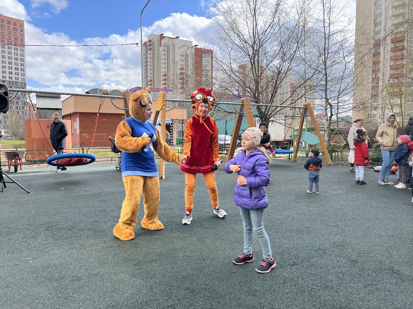 химки, субботник, уборка города, детский праздник,