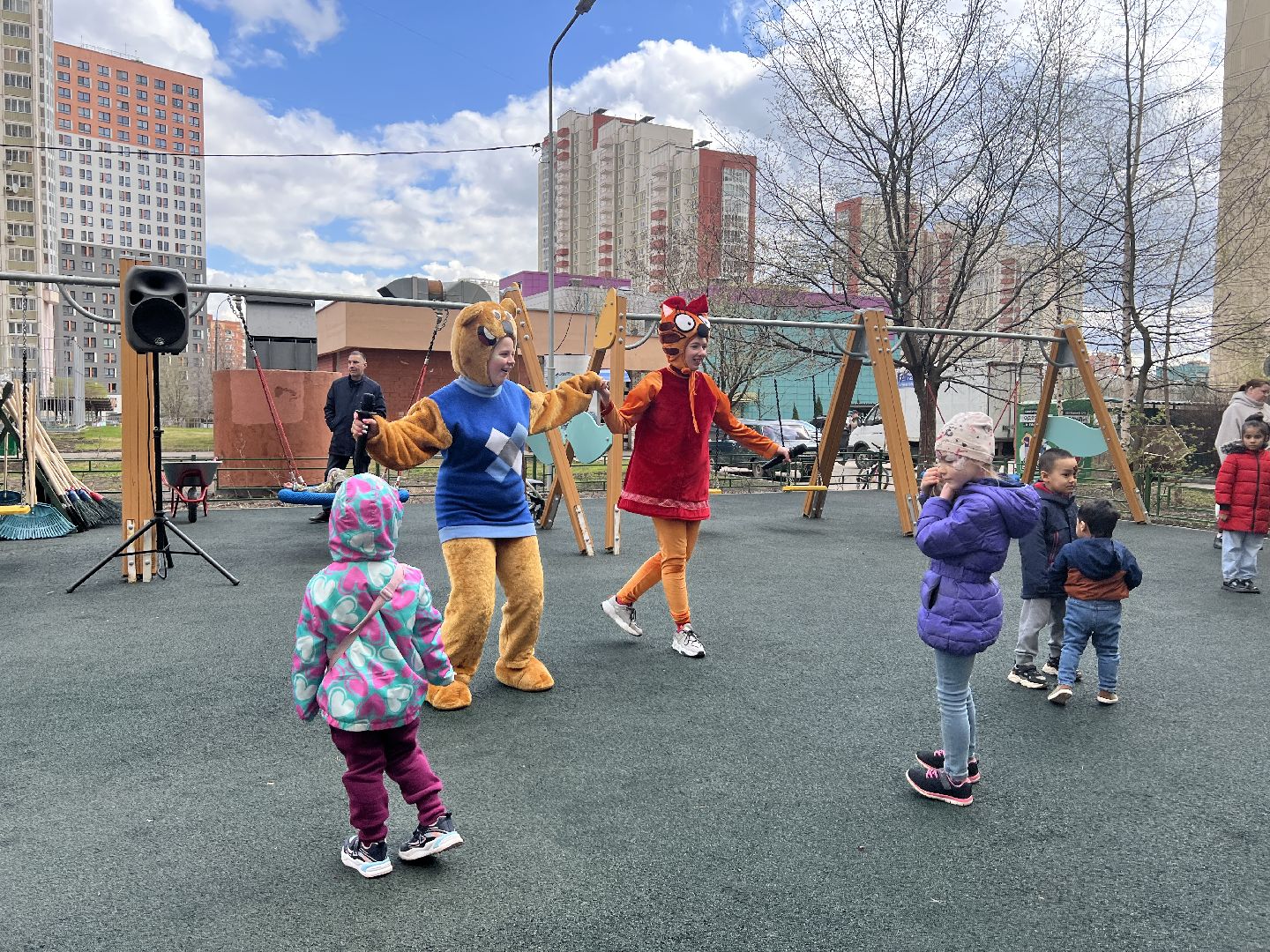 химки, субботник, уборка города, детский праздник,