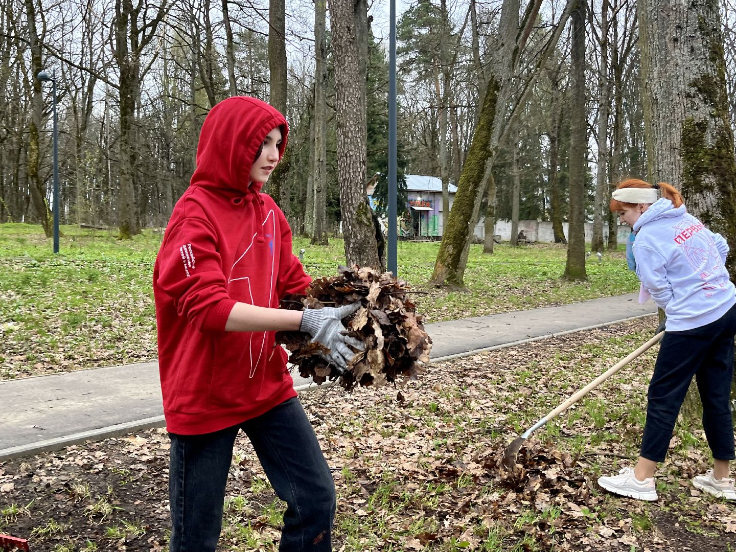 наро-фоминск, чистое подмосковье, субботник, кантемировский парк, движение первых,
